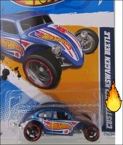 Custom Volkswagen Beetle Azul - 2012